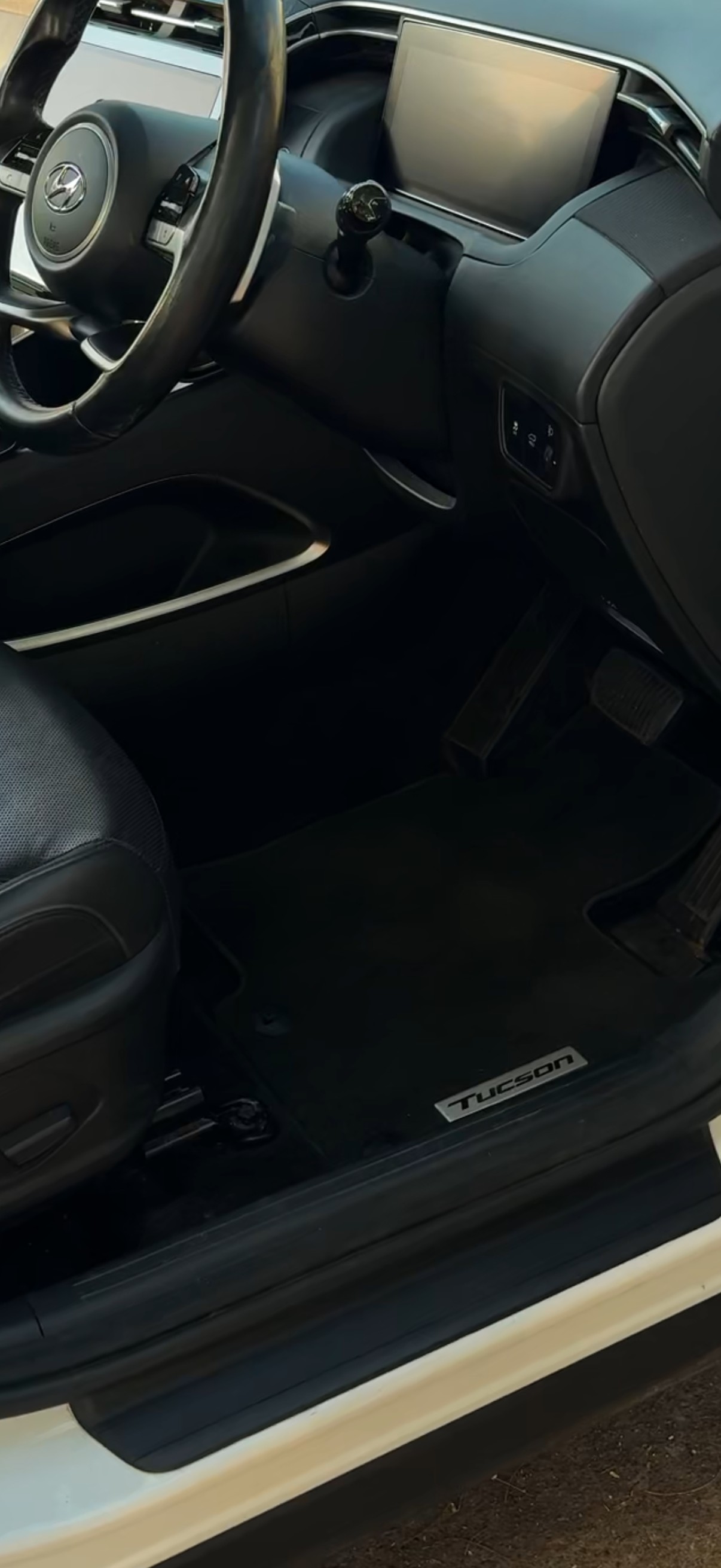 Hyundai Tucson interior after mobile detailing in Brisbane